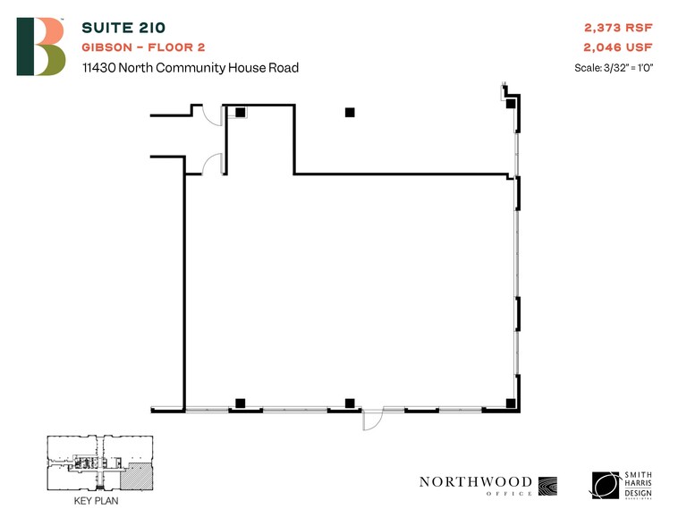 11430 N Community House Rd, Charlotte, NC for lease - Floor Plan - Image 3 of 4