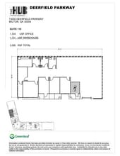13000 Deerfield Pky, Alpharetta, GA à louer Plan d’étage- Image 1 de 1