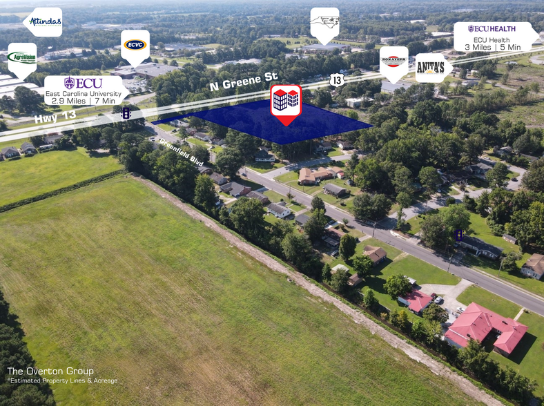 N Memorial Dr, Greenville, NC for sale - Building Photo - Image 1 of 2