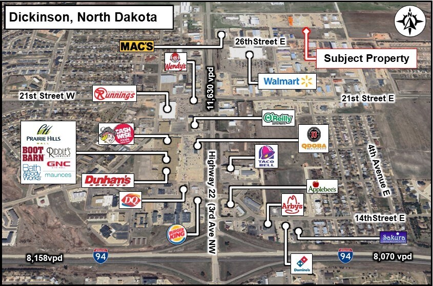 26th St, Dickinson, ND à vendre Photo principale- Image 1 de 3