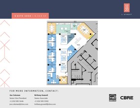 1220 L St NW, Washington, DC for lease Floor Plan- Image 2 of 2