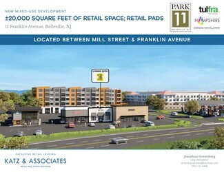Plus de détails pour 11 Franklin Ave, Belleville, NJ - Terrain à louer