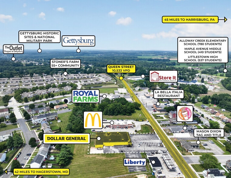 410 N Queen St, Littlestown, PA for sale - Building Photo - Image 2 of 7
