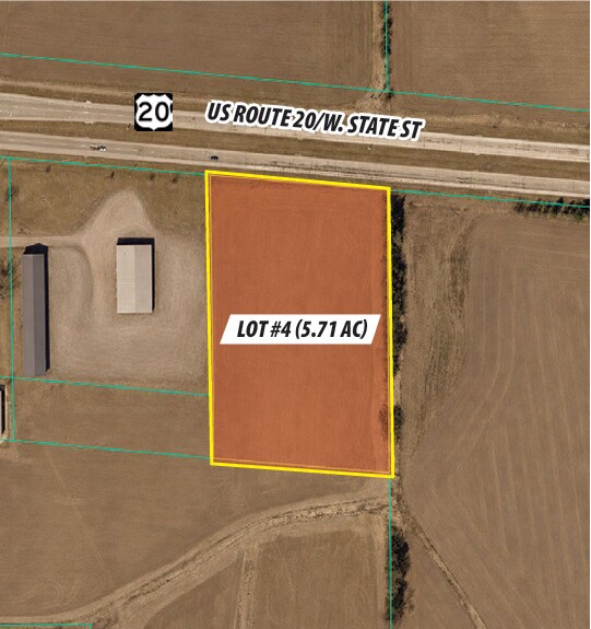 N ELIDA ST/US BYPASS 20, Winnebago, IL à vendre - Aérien - Image 3 de 6