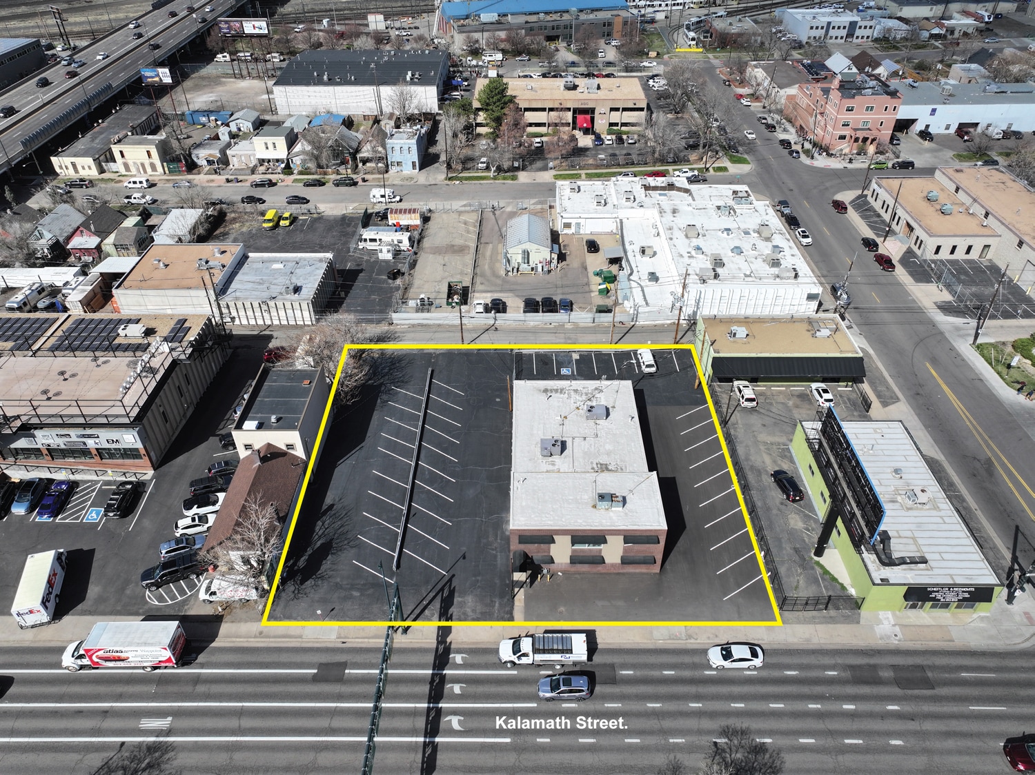 665 Kalamath St, Denver, CO for sale Aerial- Image 1 of 8