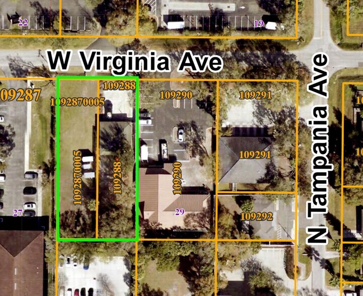 2710 W Virginia Ave, Tampa, FL à vendre - Aérien - Image 3 de 4