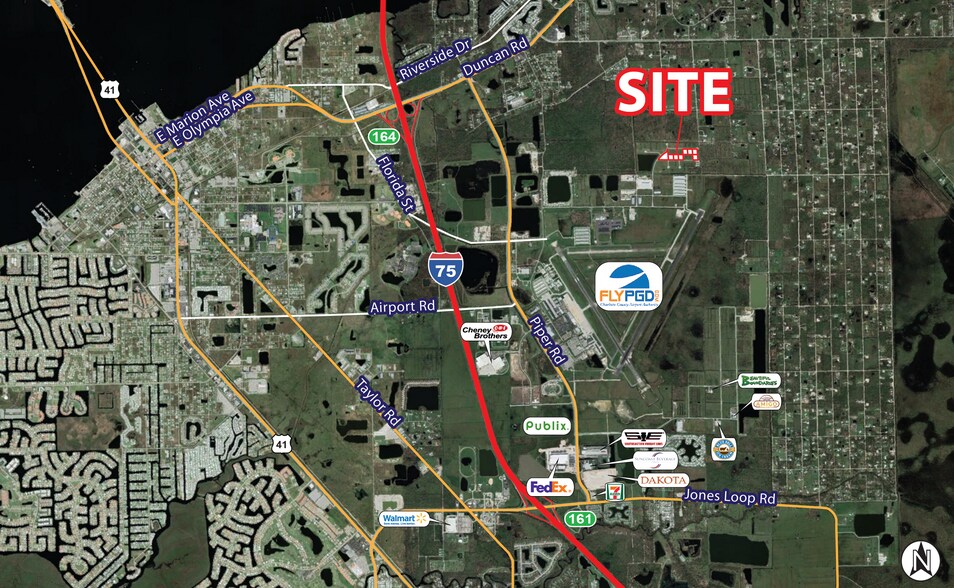 6961 Commerce Pky, Punta Gorda, FL à vendre - Aérien - Image 3 de 3