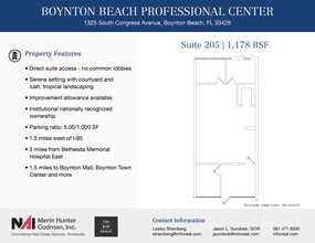 1325 S Congress Ave, Boynton Beach, FL for lease Floor Plan- Image 2 of 2