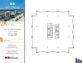 1415 W 22nd St, Oak Brook, IL for lease Floor Plan- Image 1 of 1