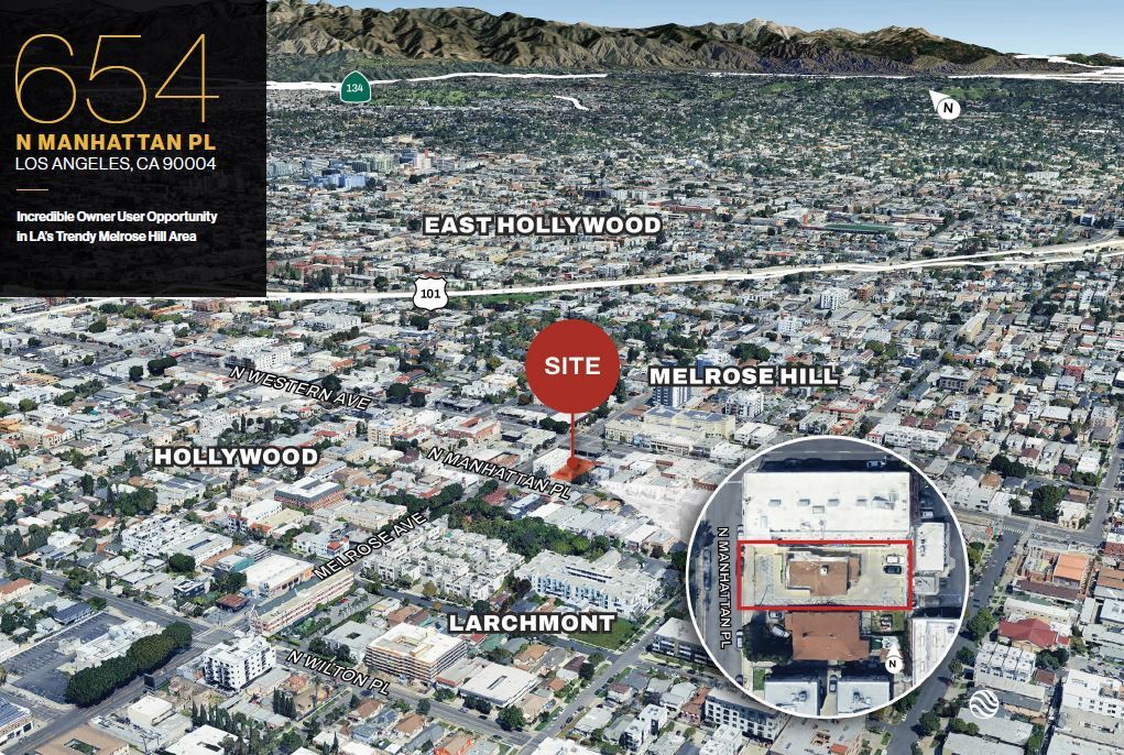 654 N Manhattan Pl, Los Angeles, CA à vendre Photo du bâtiment- Image 1 de 1