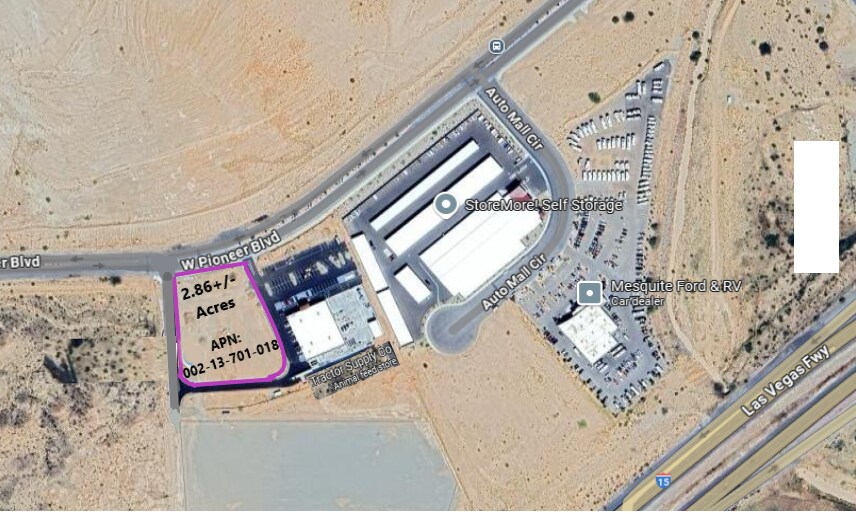 1320 W Pioneer Blvd, Mesquite, NV à vendre - Photo du bâtiment - Image 2 de 4