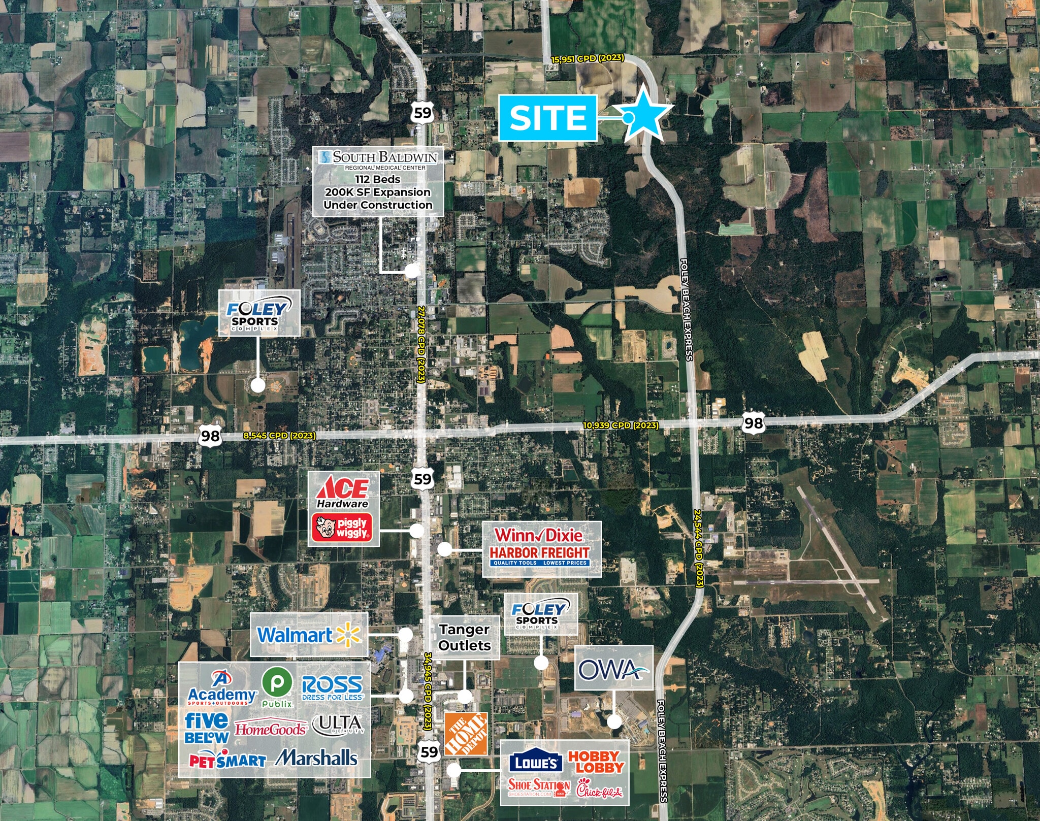 00000 Foley Beach Expy, Foley, AL for sale Primary Photo- Image 1 of 8