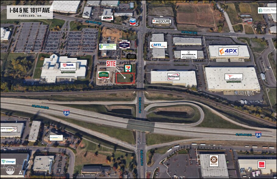 181st, Portland, OR à vendre - Aérien - Image 2 de 2