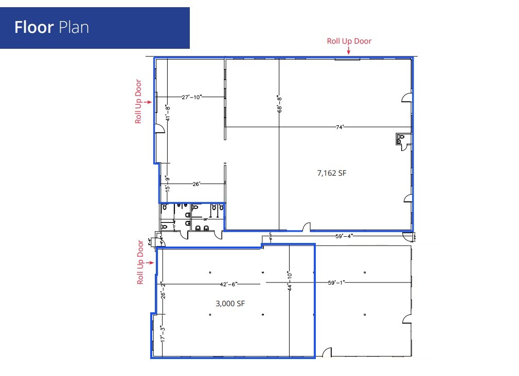 2801-2817 San Fernando Rd, Los Angeles, CA à louer Plan d’étage- Image 1 de 11