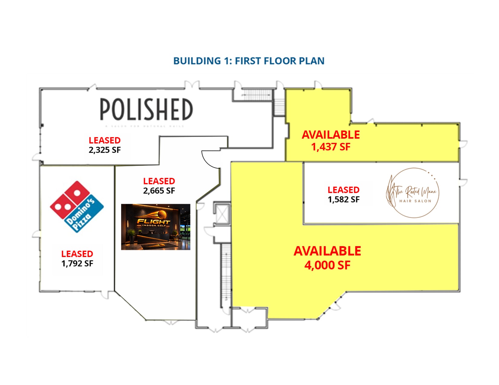 7465 Lancaster Pike, Hockessin, DE à louer Plan d’étage- Image 1 de 1