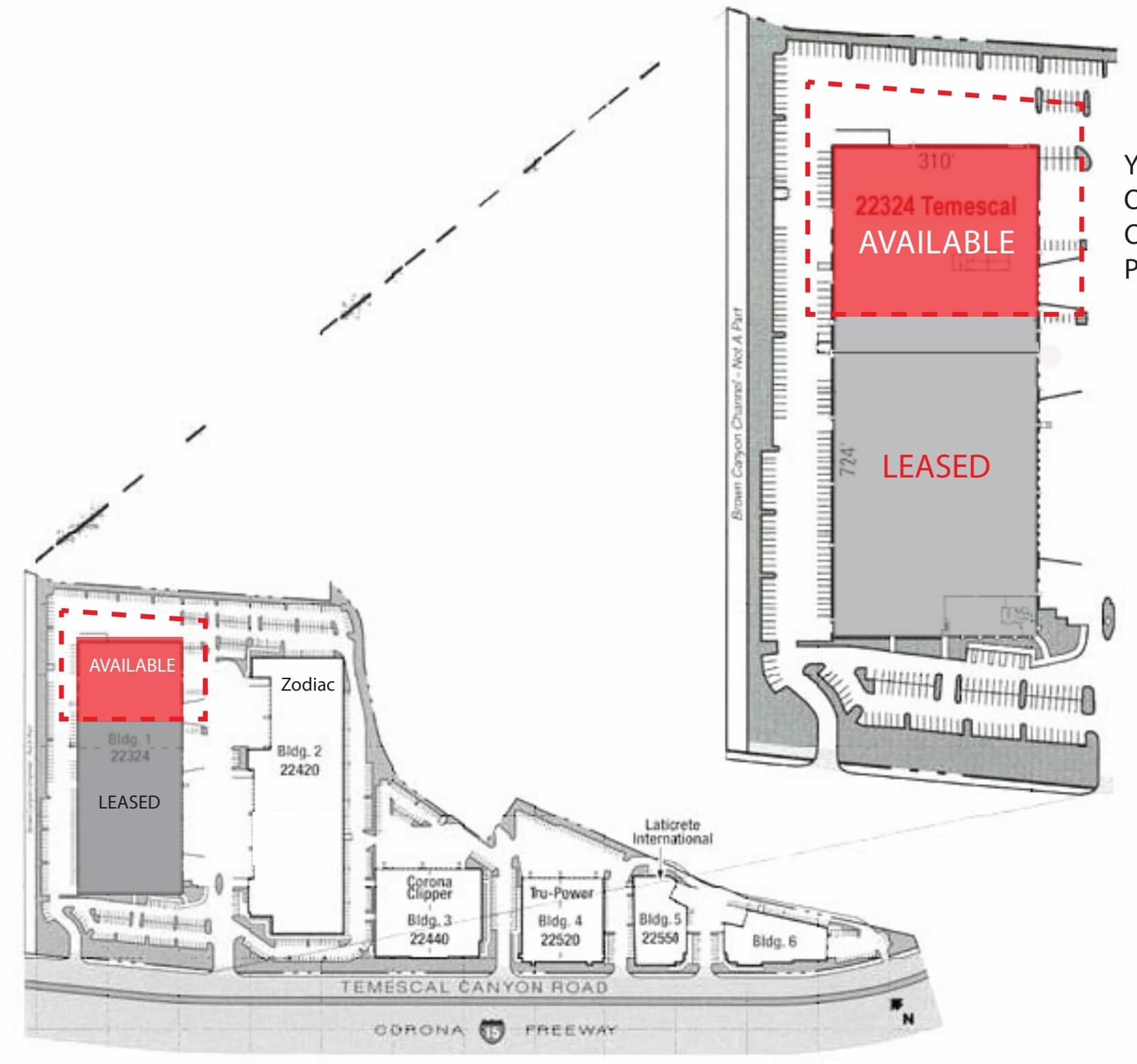 22324 Temescal Canyon Rd, Corona, CA for lease Site Plan- Image 1 of 1