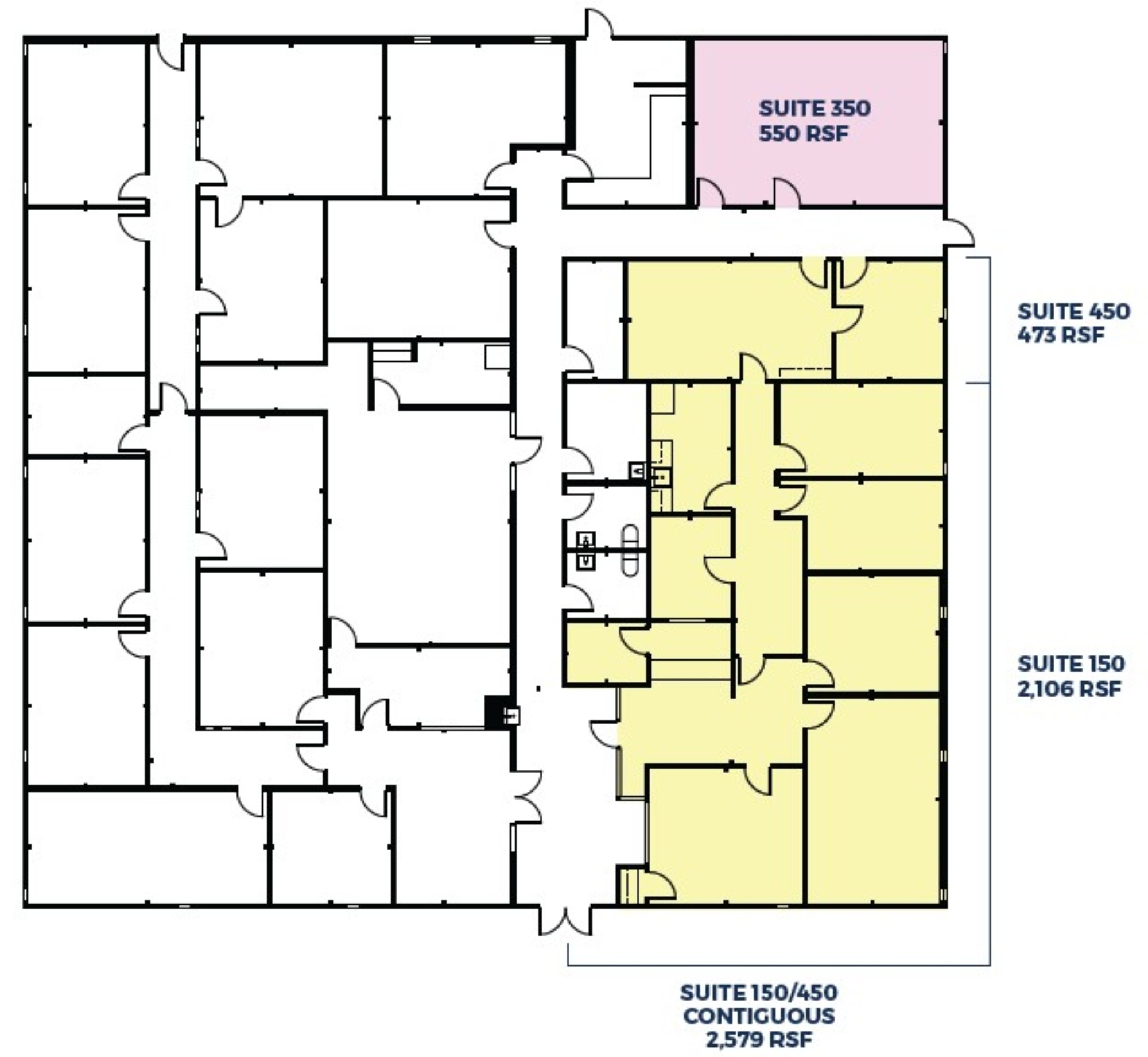 3001 W 5th St, Fort Worth, TX à louer Plan d’étage- Image 1 de 1
