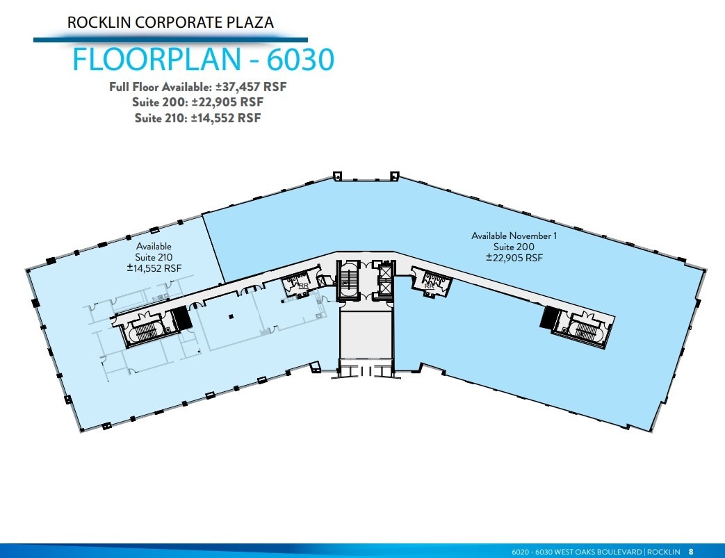 6020 W Oaks Blvd, Rocklin, CA for lease Floor Plan- Image 1 of 1