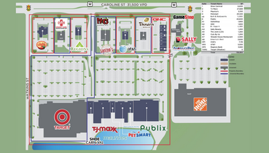 4729-4755 US Hwy 90, Pace, FL à louer Plan de site- Image 2 de 3