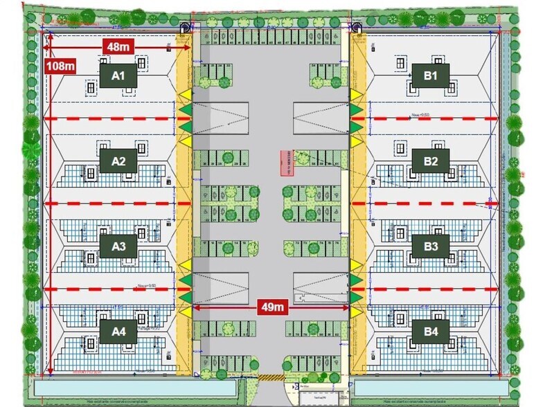 Flex in Mitry-Mory for lease - Floor Plan - Image 3 of 3