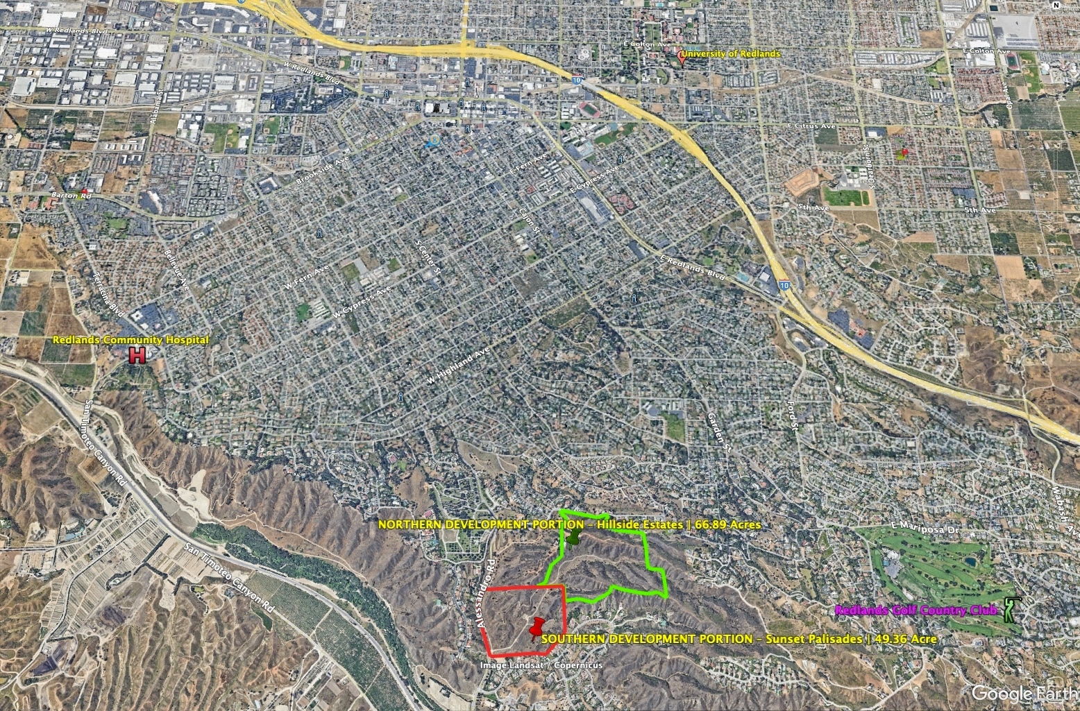 Sunset Dr, Redlands, CA for sale Building Photo- Image 1 of 11