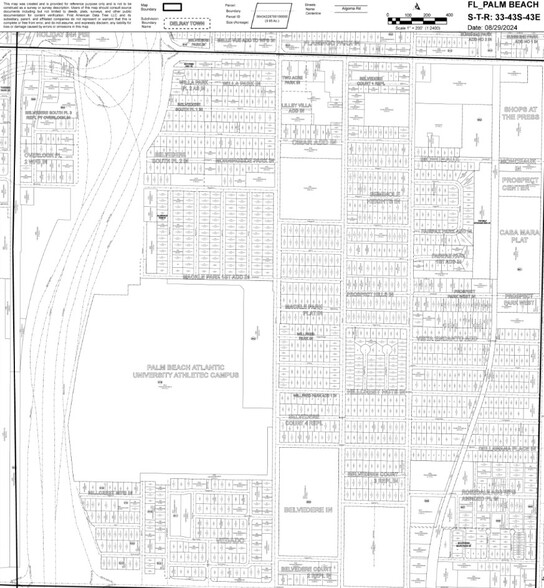 3723 Morton Ave, West Palm Beach, FL à vendre - Plan cadastral - Image 2 de 2