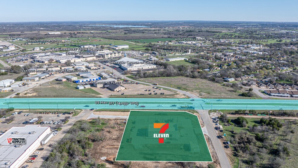 2101 W US Hwy 377, Granbury, TX à vendre - Photo du bâtiment - Image 3 de 5