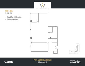 20 N Martingale Rd, Schaumburg, IL à louer Plan d  tage- Image 1 de 1