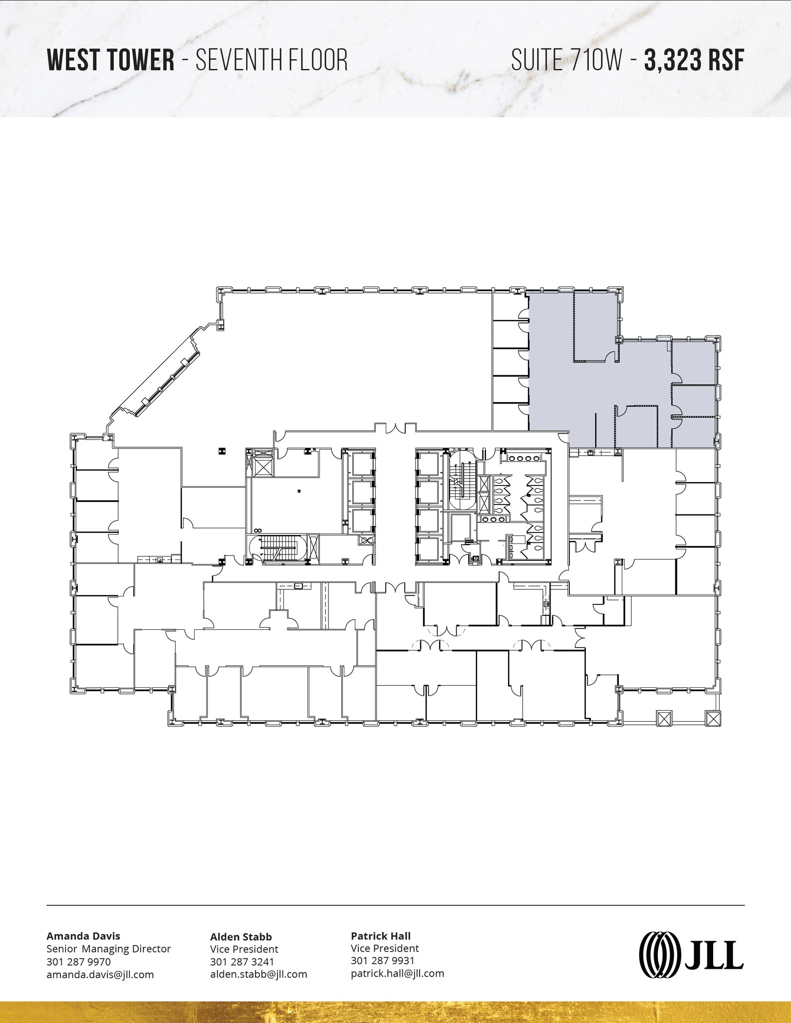 7501 Wisconsin Ave, Bethesda, MD à louer Plan d’étage- Image 1 de 1