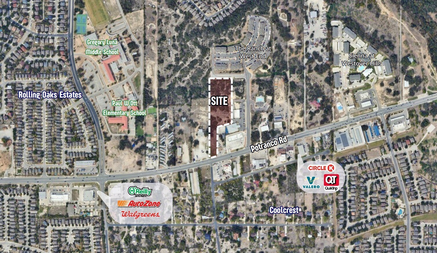 12135 Potranco Rd, San Antonio, TX à vendre Photo du bâtiment- Image 1 de 4