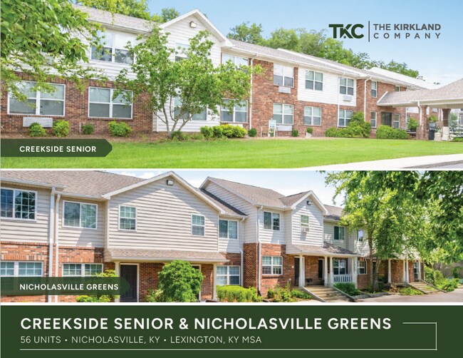 Plus de détails pour Creekside Senior and Nicholasville Green – Multi-résidentiel à vendre, Nicholasville, KY