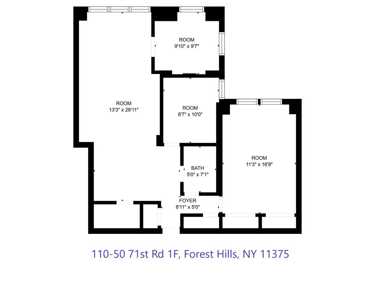 11050 71st Rd, Forest Hills, NY 11375 - Unité F -  - Plan d  tage - Image 1 of 1