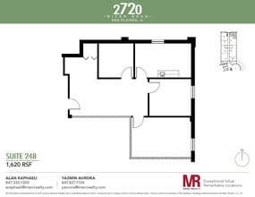 2720 S River Rd, Des Plaines, IL à louer Plan d’étage- Image 1 de 1