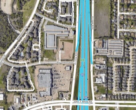 6750 Mandy Ln, Fort Worth, TX - Aerial map view