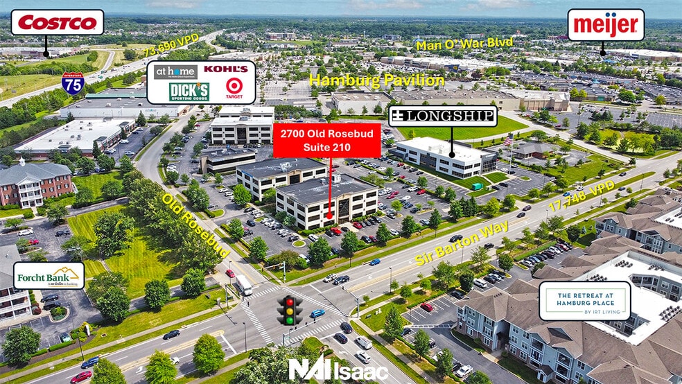 2700 Old Rosebud Rd, Lexington, KY for sale - Aerial - Image 2 of 3