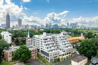 555 Boulevard NE, Atlanta, GA - Aérien  Vue de la carte