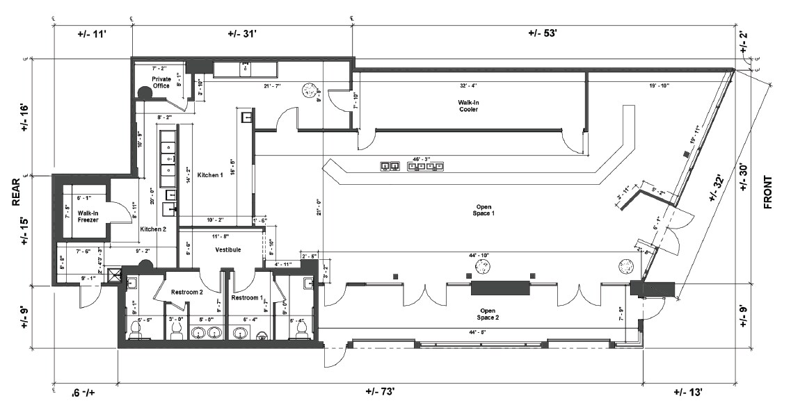 1201 W Mt. Royal Ave, Baltimore, MD à louer Plan d’étage- Image 1 de 7