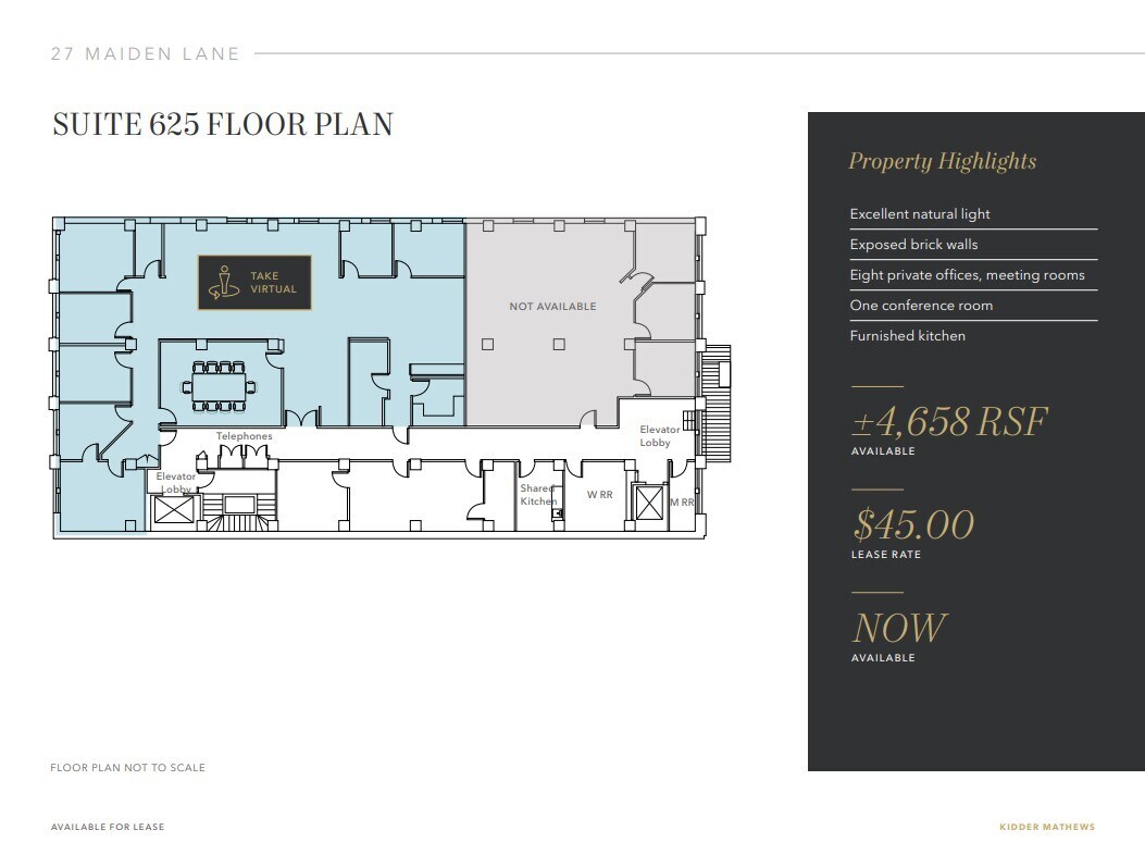 27 Maiden Ln, San Francisco, CA à louer Plan d’étage- Image 1 de 6