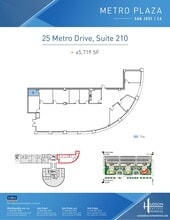 25 Metro Dr, San Jose, CA for lease Floor Plan- Image 1 of 1