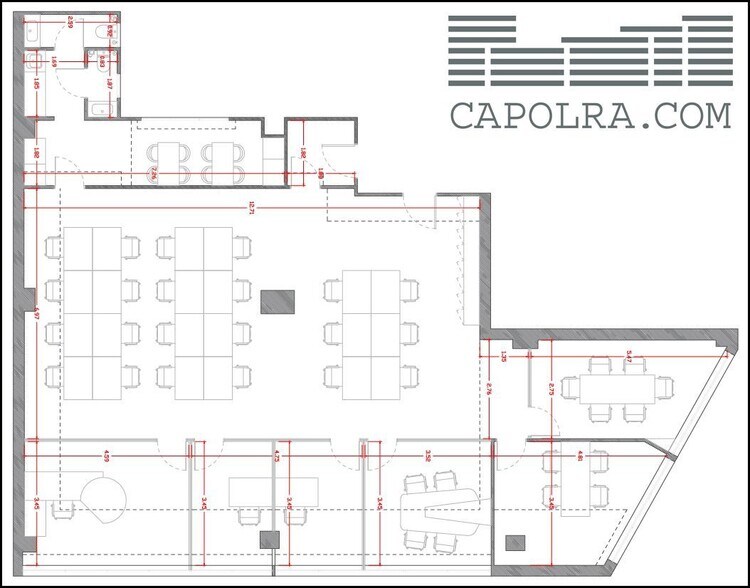 Carrer de Pau Claris, 162-164, Barcelone, Barcelona à vendre - Plan d’étage type - Image 3 de 3