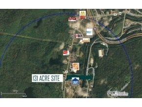 Meadow St, Littleton, NH - AÉRIEN Vue de la carte