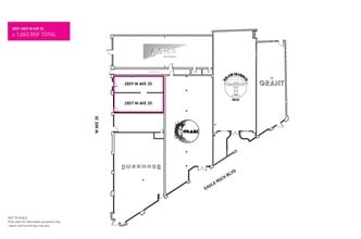 2861 W Avenue 35, Glassell Park, CA à louer Plan d’étage- Image 1 de 1