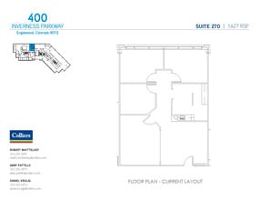 400 Inverness Pky, Englewood, CO à louer Plan d’étage- Image 1 de 1