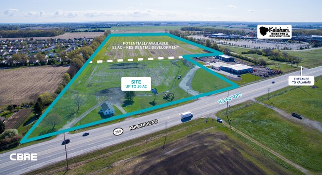 More details for 6616 Milan Rd, Sandusky, OH - Land for Sale