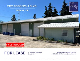 Plus de détails pour 2129 Roosevelt Blvd, Eugene, OR - Industriel à louer