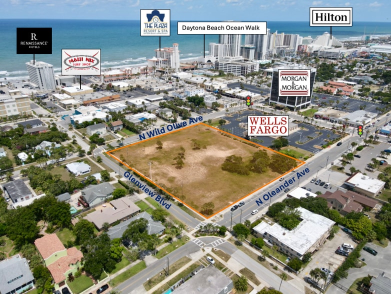 N Wild Olive Ave and Glenview Blvd, Daytona Beach, FL à vendre - Photo du bâtiment - Image 1 de 7