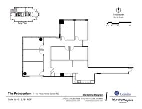 1170 Peachtree St, Atlanta, GA for lease Floor Plan- Image 2 of 2