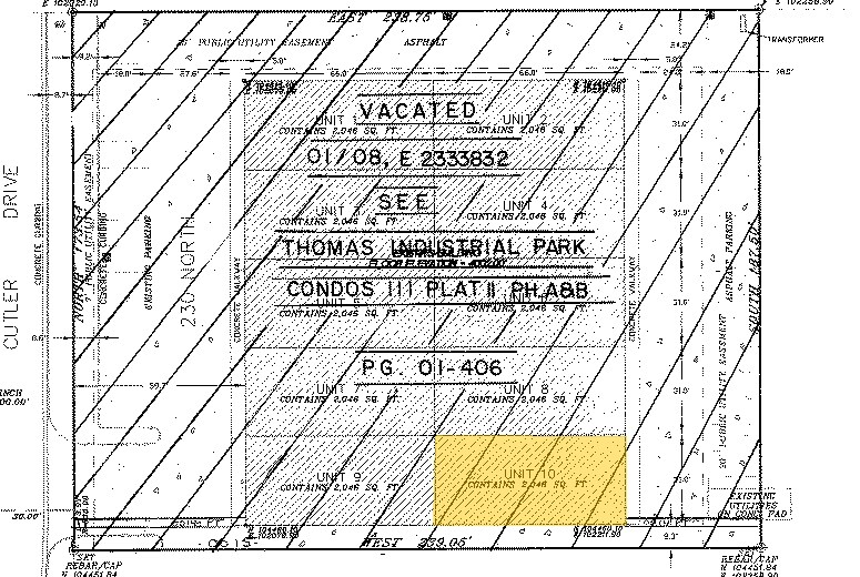 230 Cutler Dr, North Salt Lake, UT à vendre - Plan cadastral - Image 2 de 4
