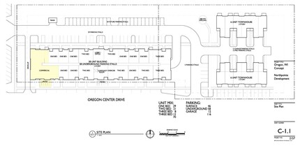 877 Oregon Center Dr, Oregon, WI à louer Plan de site- Image 1 de 2