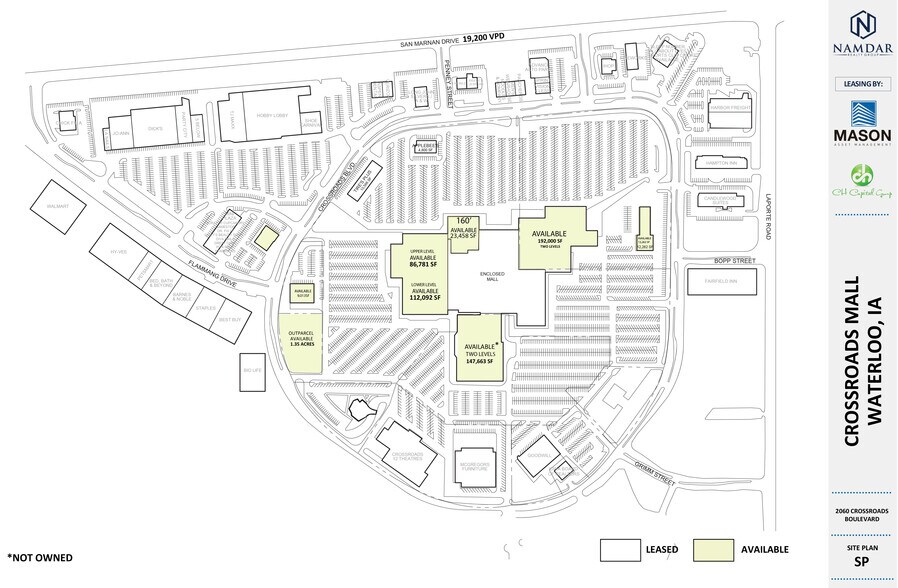 2060 Crossroads Blvd, Waterloo, IA à louer - Photo du bâtiment - Image 1 de 1